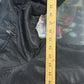 Vintage Y2K South Pole Black Hip Hop Nylon Bomber Jacket Size Large
