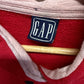 Vintage GAP Classic Logo Red Hoodie Size Large