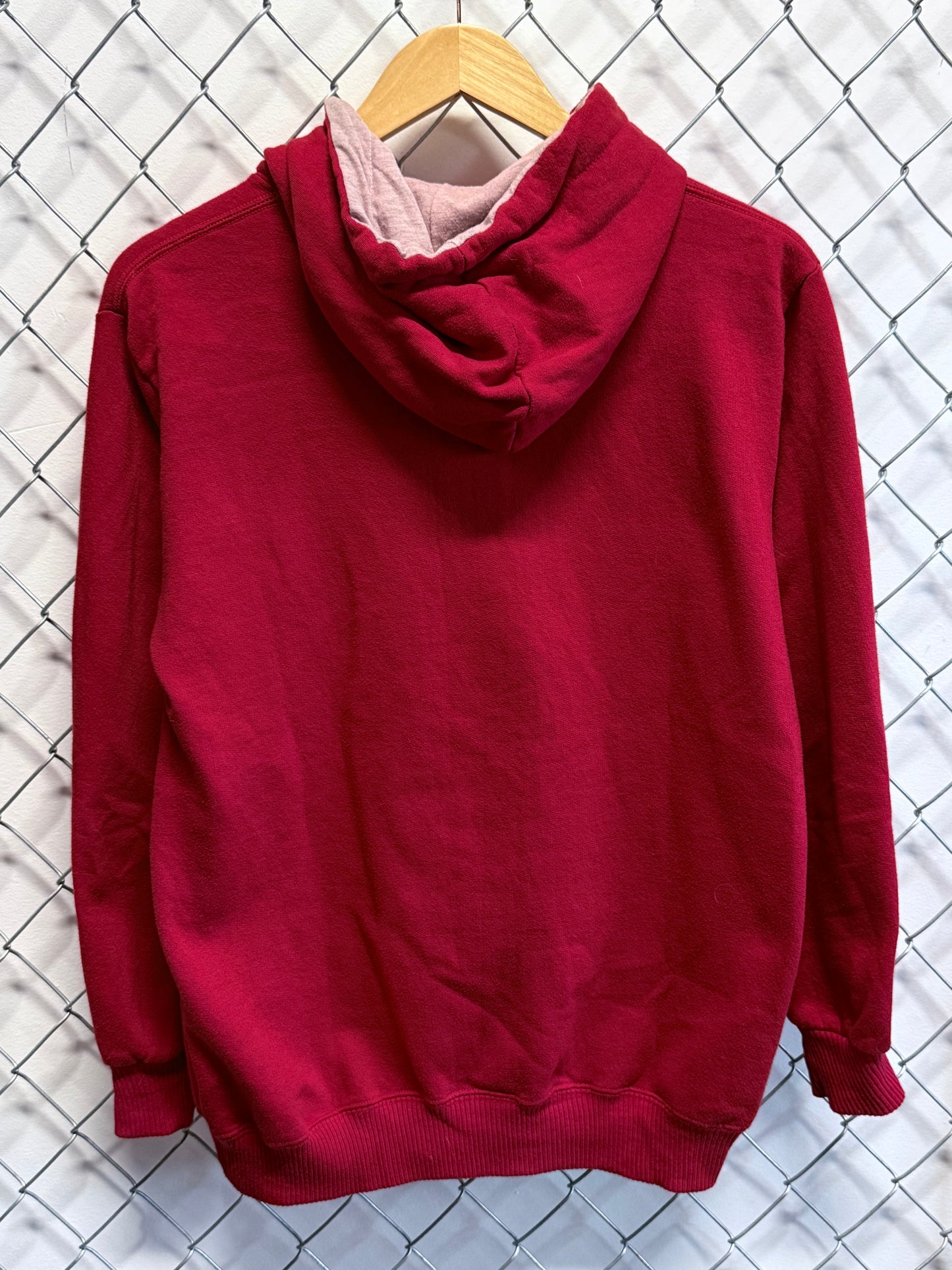 Vintage GAP Classic Logo Red Hoodie Size Large