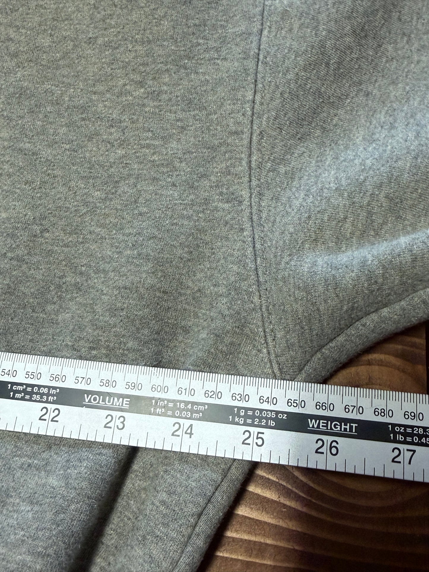 Fear of God Essentials Grey Pullover Hoodie Size Large
