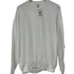 Vintage 90's Jerzees Blank White Crewneck Sweater NWT Size XL