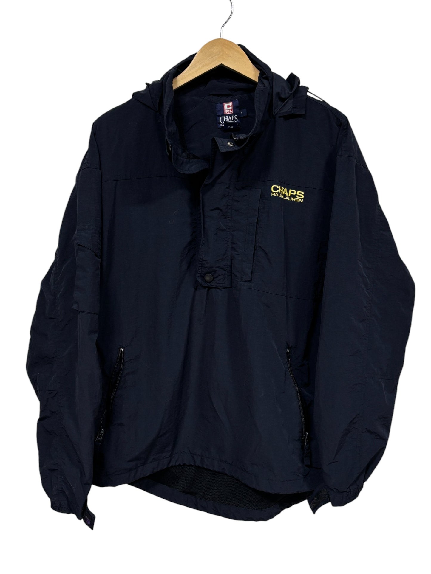 Vintage 90's Chaps Ralph Lauren Quarter Zip Anorak Jacket Size Large