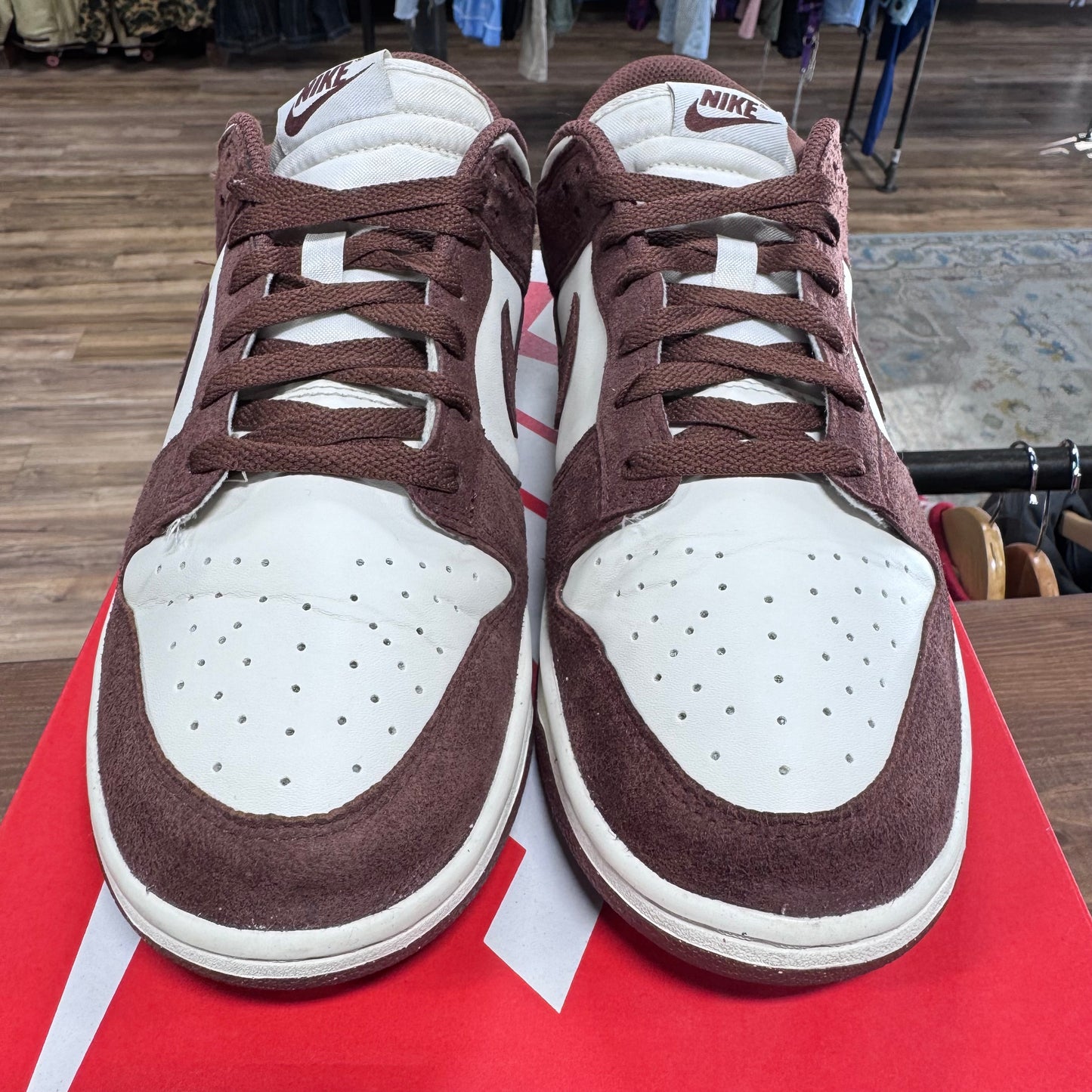 Nike Dunk Low 'Red Sepia' Size 10W/8.5M