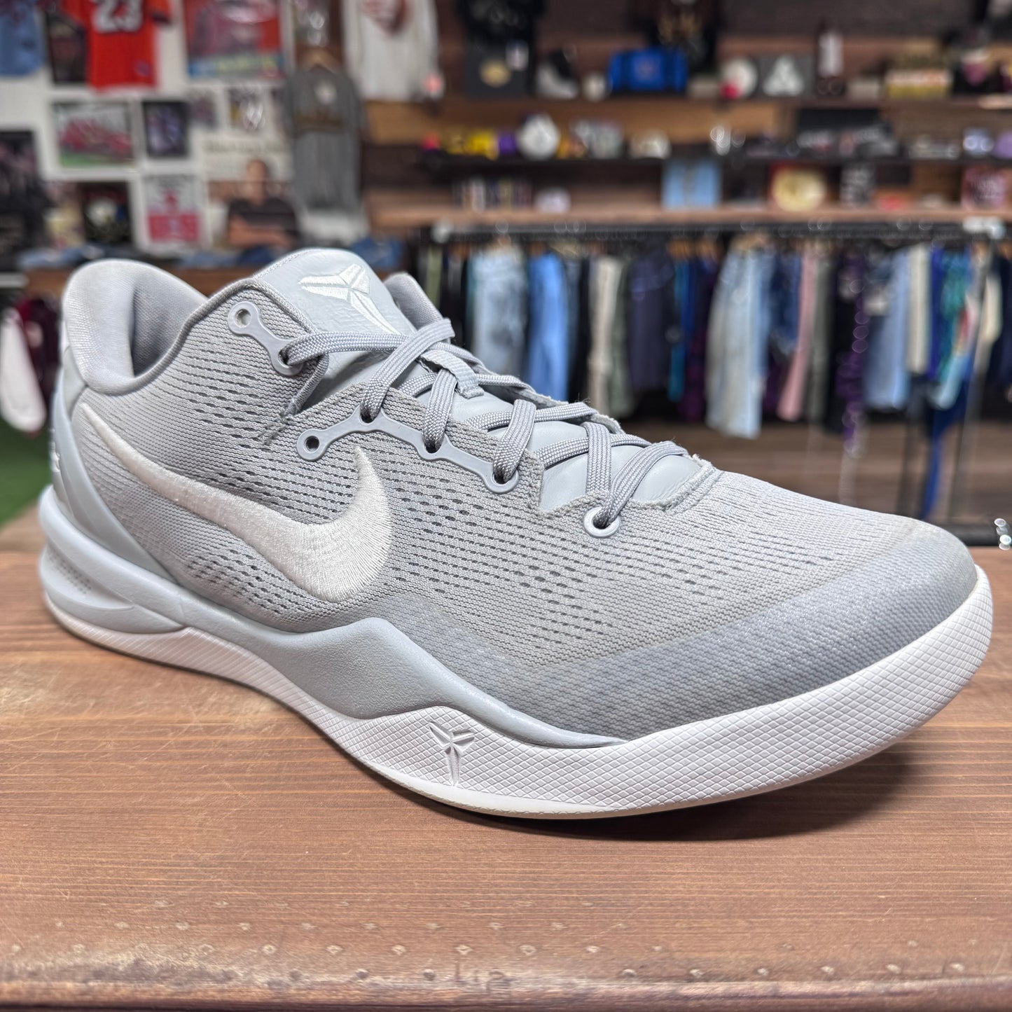 Nike Kobe 8 Protro 'Wolf Grey' Size 9.5