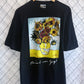 Vintage 90's Vincent Van Gogh Sunflowers Painting Art Graphic Tee Size Large