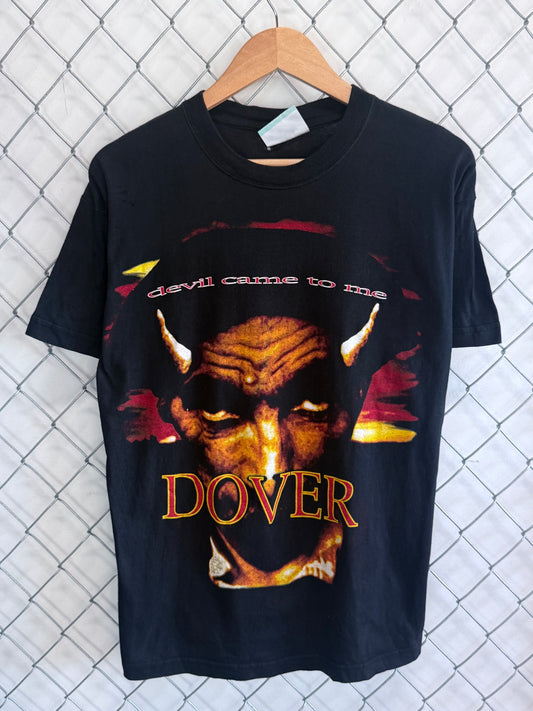 Vintage 1997 Dover Devil Came to Me Metal Band Promo Graphic Tee Size Large