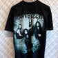 Vintage 90's Grave Digger Knights of the Cross Band Metal Tee Size XL