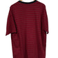 Vintage 90's Willow Bay Red Striped Blank Grunge Tee Size XL