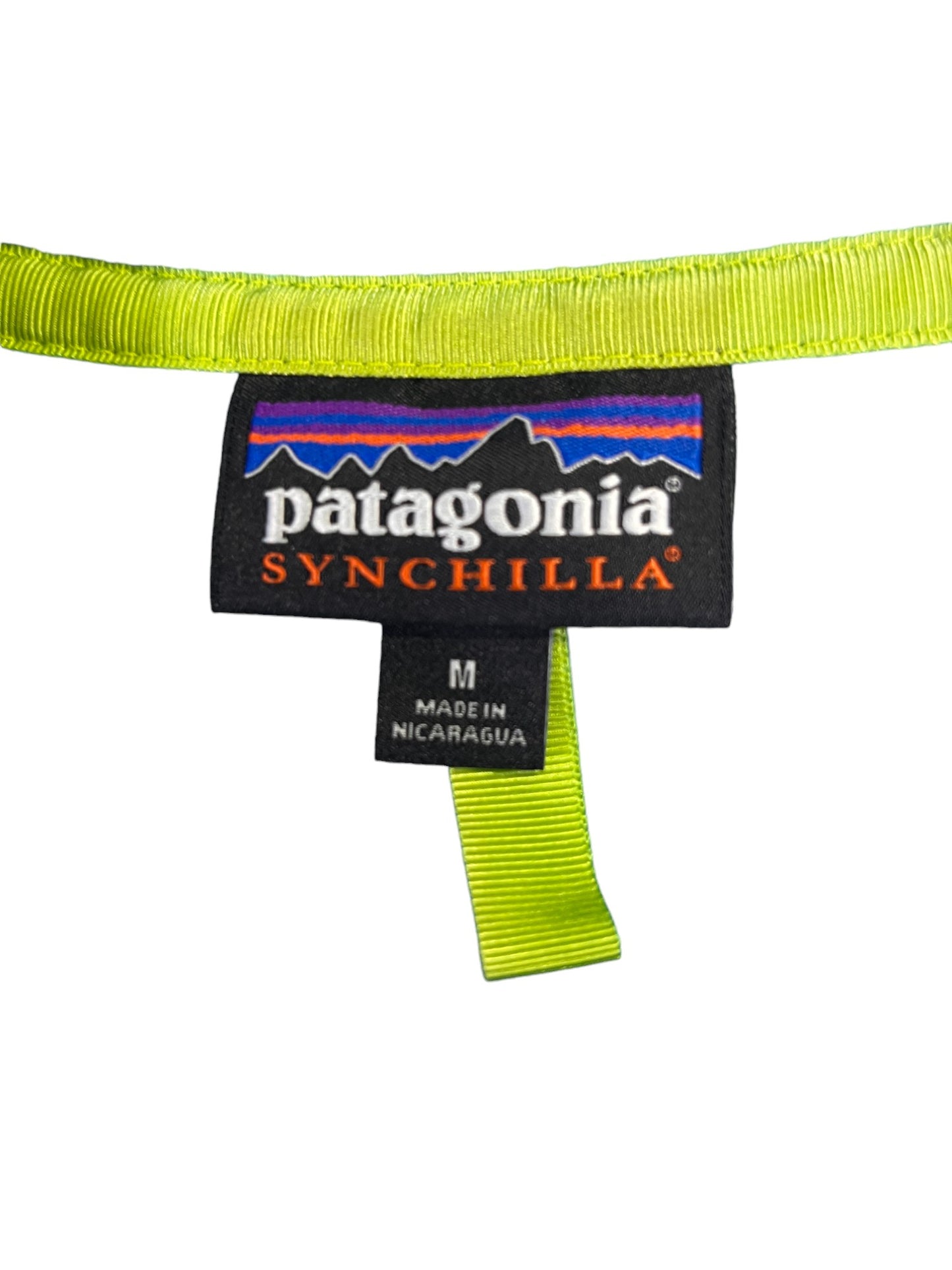 Vintage Patagonia Blue Snap-T Synchilla Fleece Sweater Size Medium
