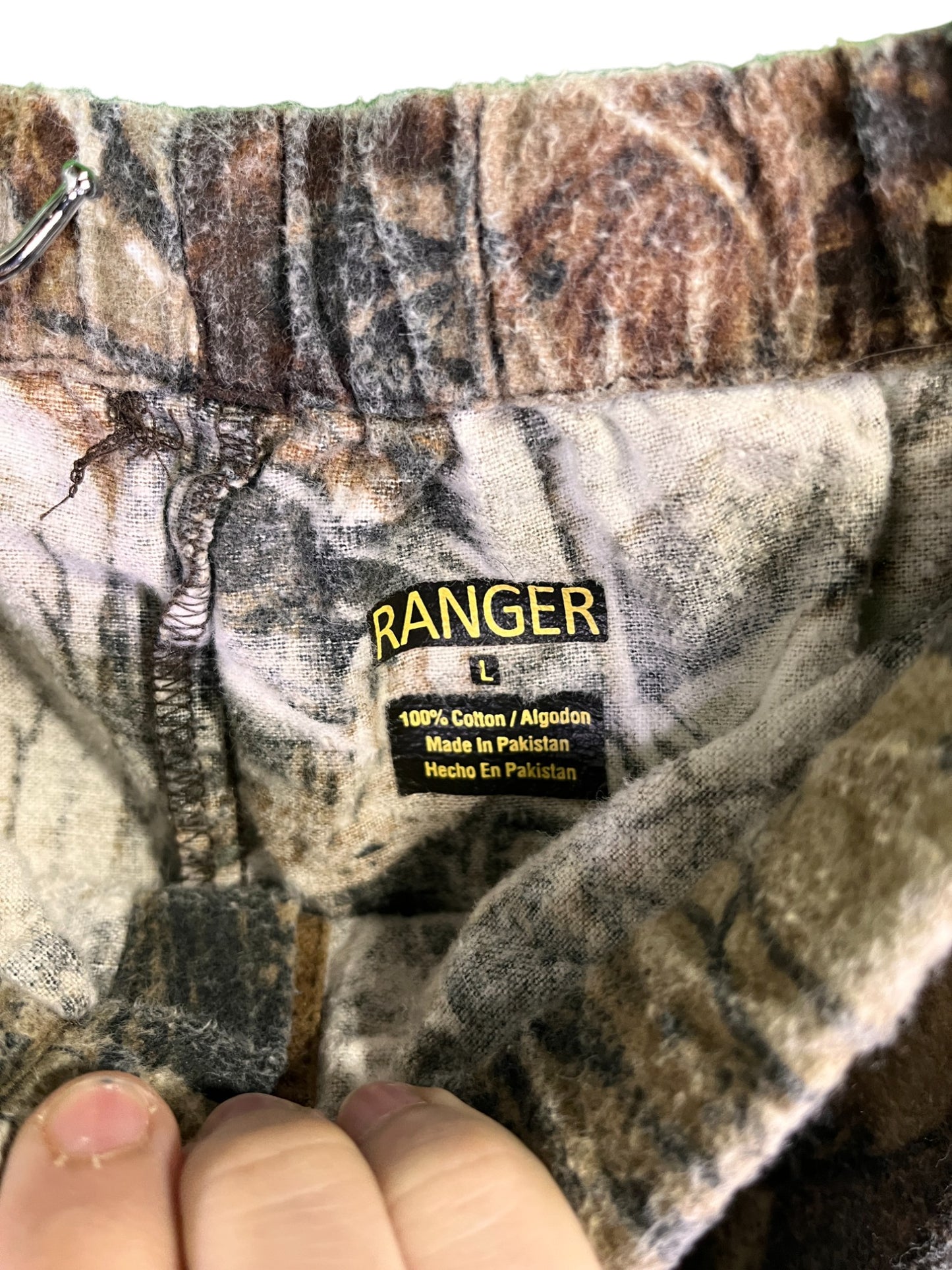 Ranger Brand Woodland Camo Jogger Pants Size Large (32x30)