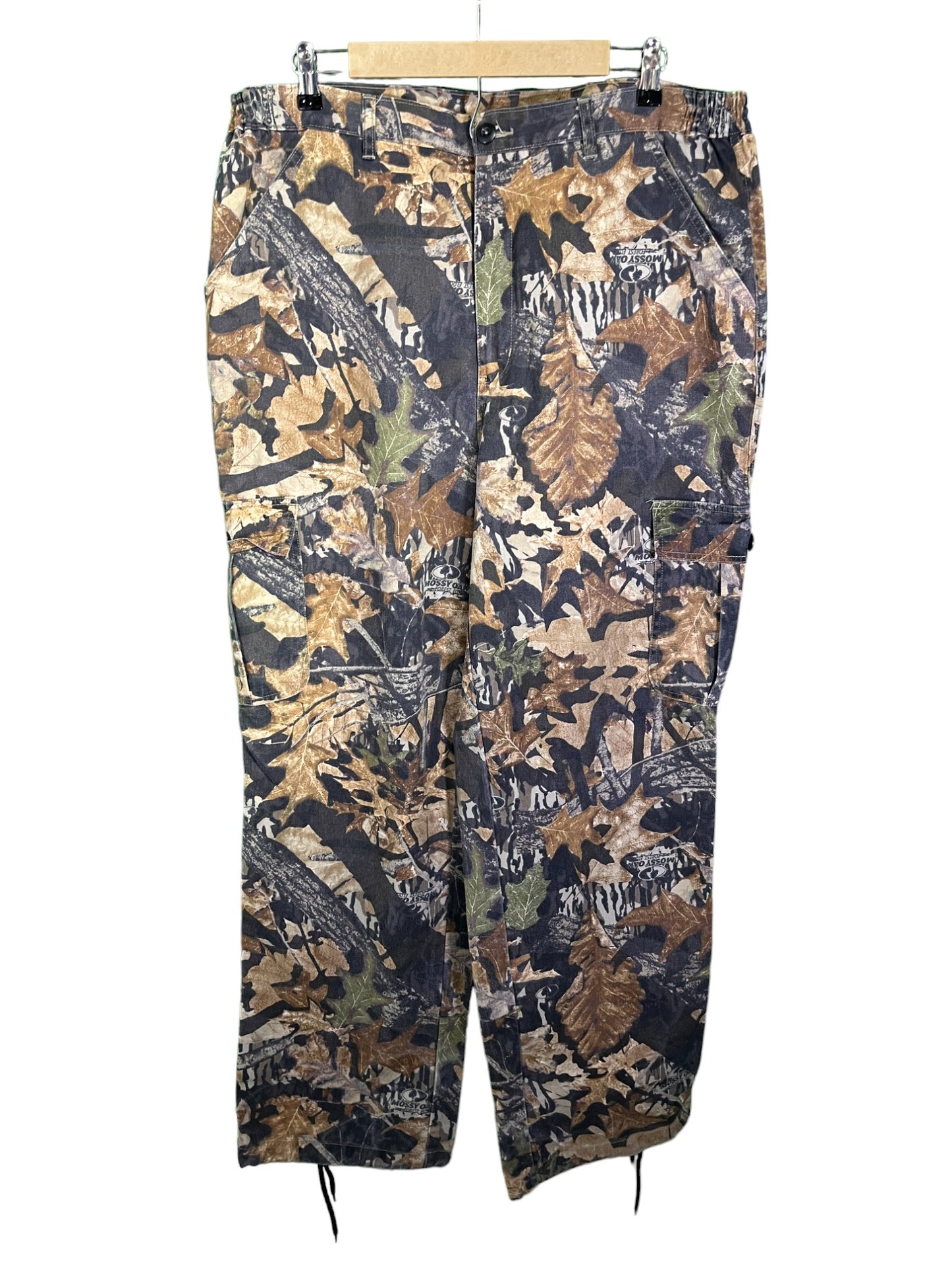 Vintage Mossy Oak Classics Woodland Camo Hunting Pants Size 34x32