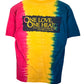 Vintage 90's Bob Marley Tribute to Freedom One Love Tie Dye Tee Size Medium