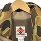 Vintage 80's Columbia Duck Camo Gore-Tex Hooded Hunting Jacket Size Small