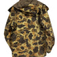 Vintage 80's Columbia Duck Camo Gore-Tex Hooded Hunting Jacket Size Small