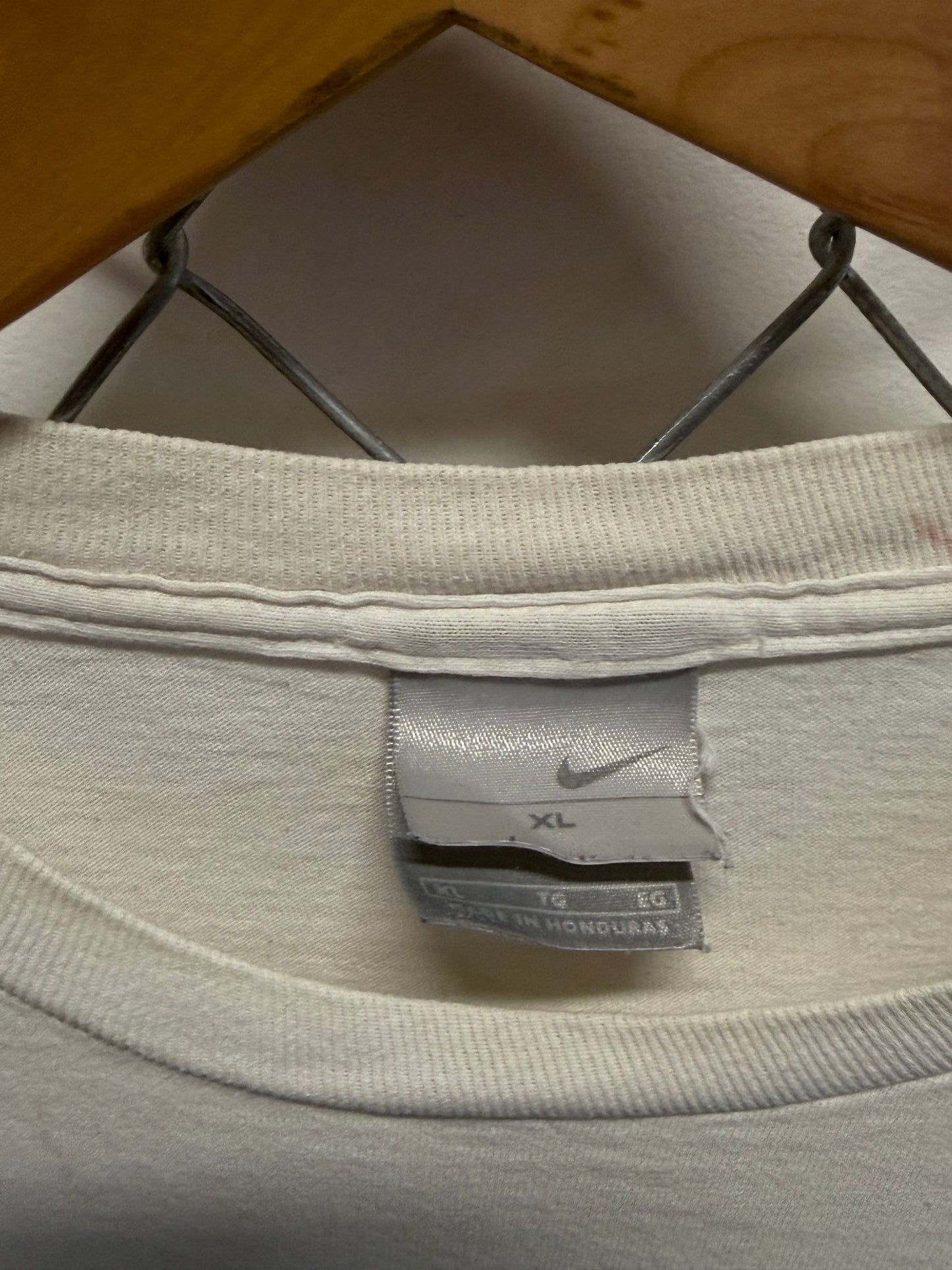 Vintage Y2K Nike Futura Swoosh Logo Graphic Tee Size XL