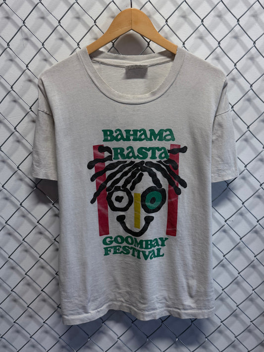 Vintage 80's Bahama Rasta Goombay Festival Tee Size Large