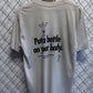 Vintage Put a Bottle on your Body Plastics Council Graphic Tee Size Large