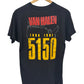 Vintage 1986 Van Halen 5150 USA Tour Band Tee Size Small