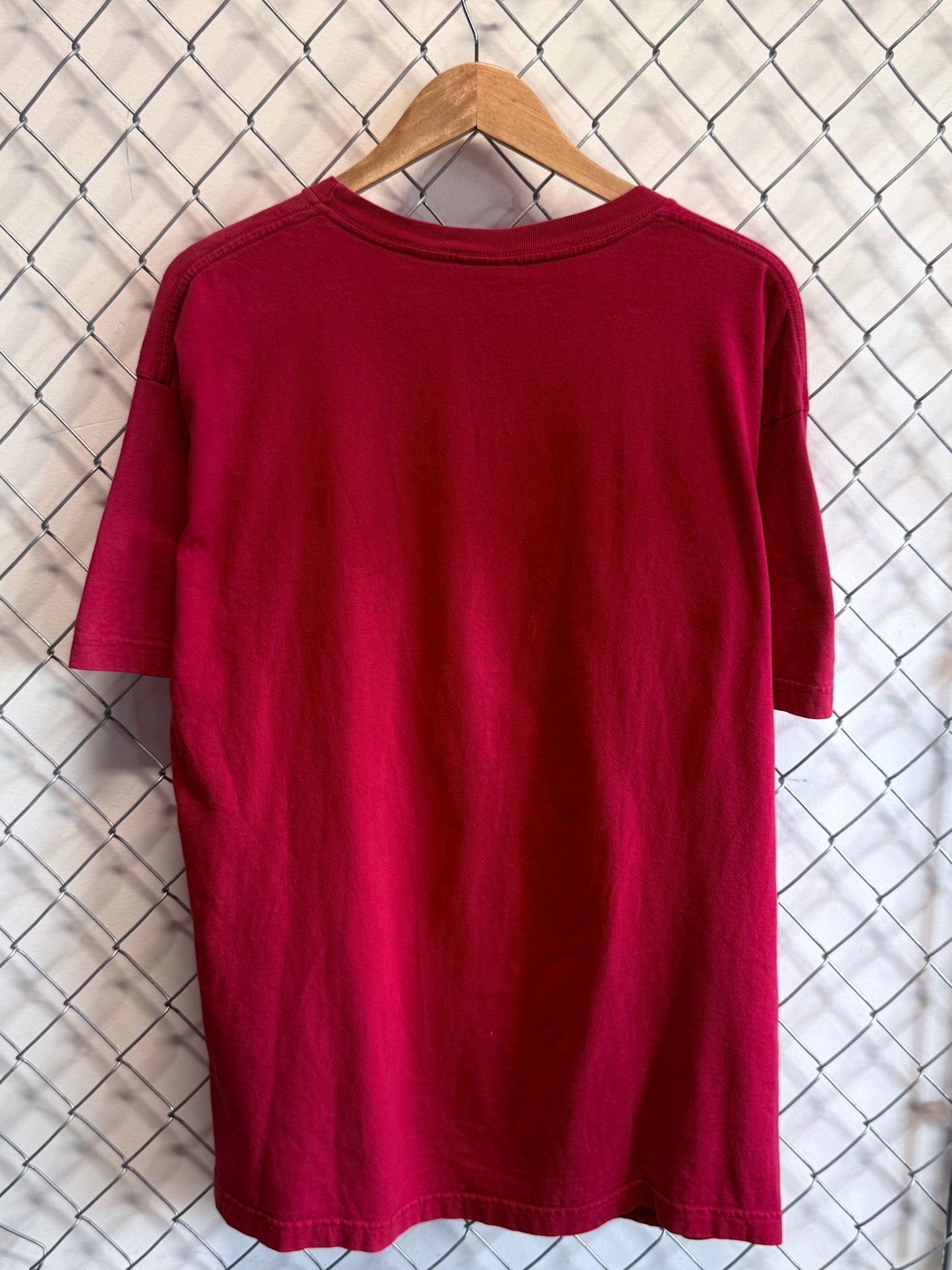 Vintage 90's Tommy Hilfiger Jeans Big Flag Logo Graphic Tee Size XL