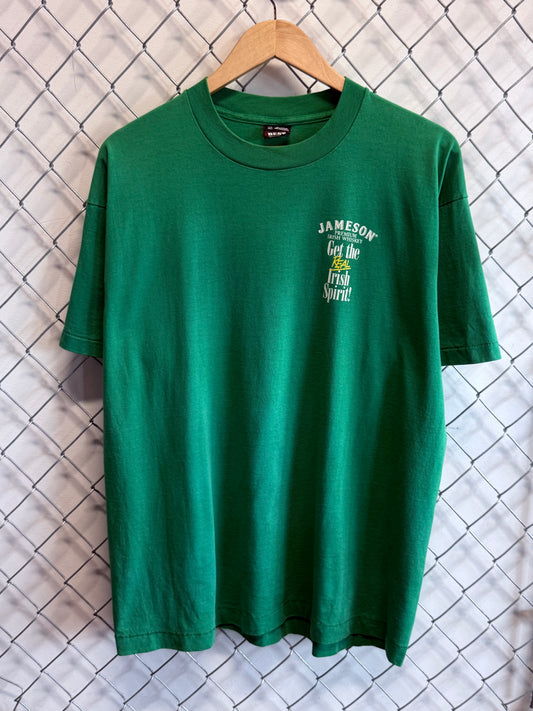 Vintage 90's Jameson Irish Whiskey Liquor Promo Tee Size XL