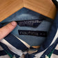 Vintage 90's Nautica Sailing Striped Button Up Shirt Size Medium
