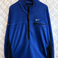 Vintage 90's Nike ACG Blue Fleece Half Zip Thermal Jacket Size Large