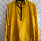 Vintage 90's Nike Yellow Quarter Zip Windbreaker Jacket Size Large