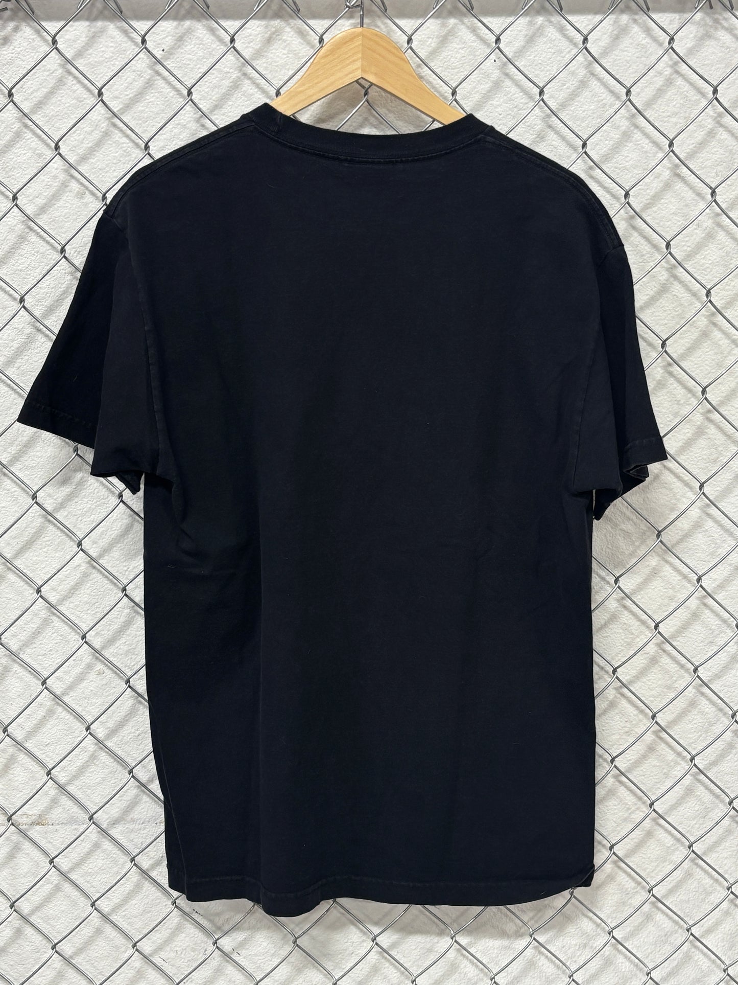 Vintage Y2K Fender Stratocaster Big Print Guitar Rock Graphic Tee Size Large