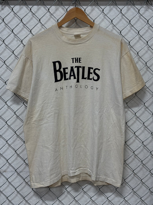 Vintage 90's The Beatles Anthology Release Graphic Tee Size XL