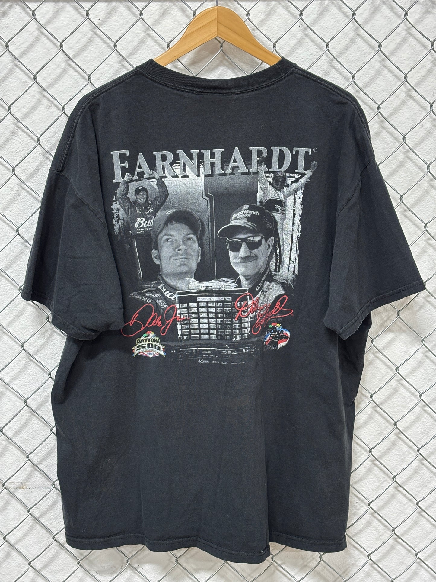 Vintage Dale Earnhardt Daytona 500 Champion Racing NASCAR Tee Size XL