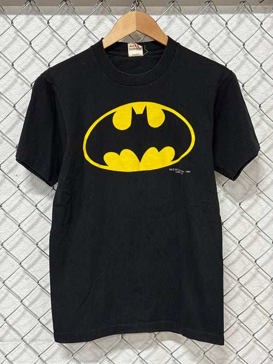 Vintage 1983 Batman Comic Book Logo Bat Symbol Tee Size Medium