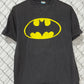 Vintage 80's Batman Comic Book Logo Bat Symbol Tee Size XL