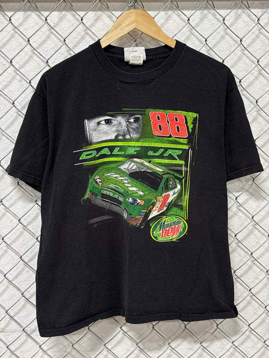 Vintage Y2K Dale Earnhardt Jr NASCAR Racing Tee Size XL