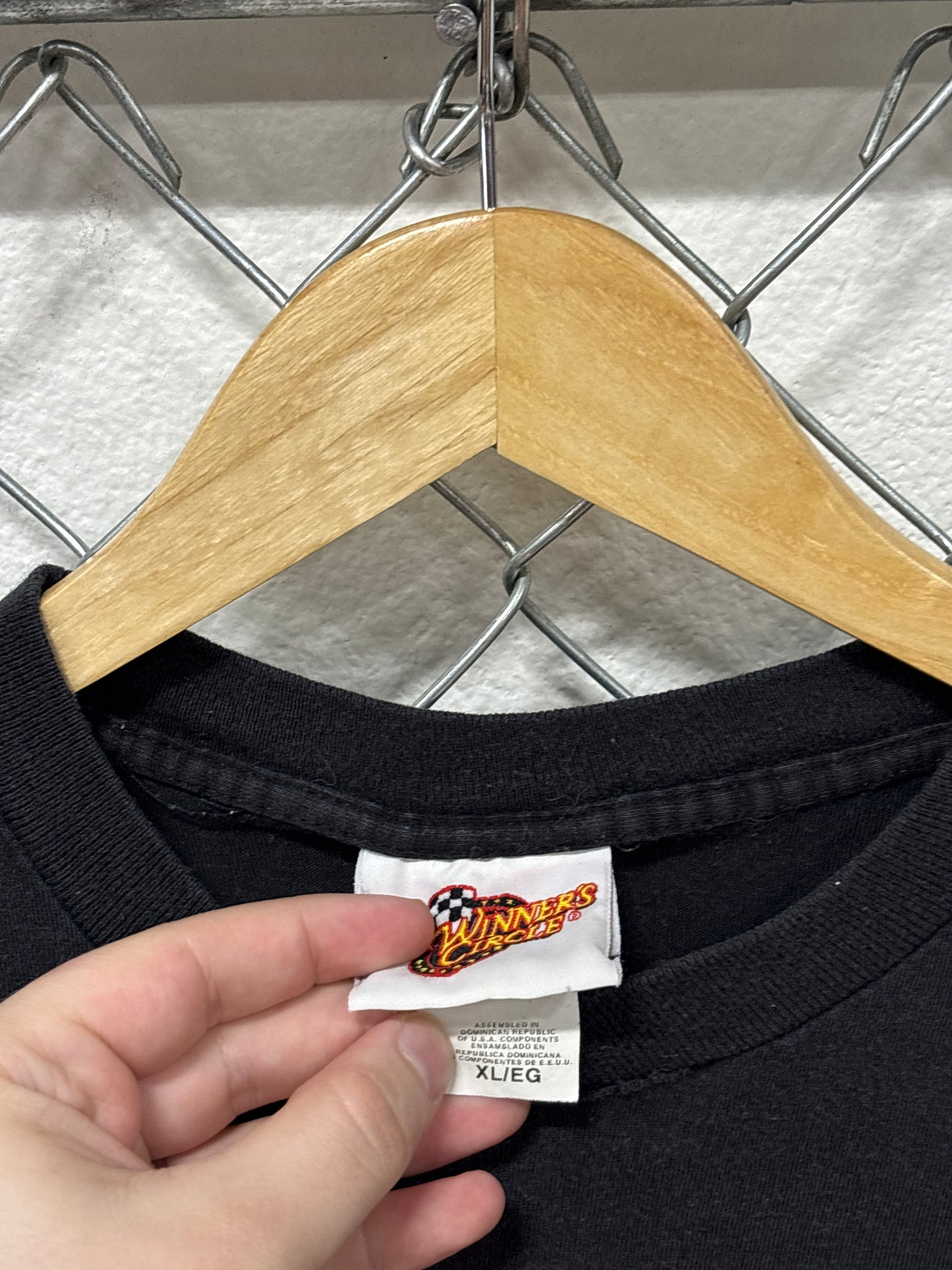 Vintage Y2K Dale Earnhardt Jr NASCAR Racing Tee Size XL