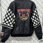 Vintage 1998 Jeff Hamilton NASCAR 50th Anniversary Leather Jacket Size XL