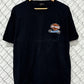 Vintage Y2K Harley Davidson Bahamas Biker Graphic Tee Size XL