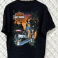 Vintage Y2K Harley Davidson Bahamas Biker Graphic Tee Size XL