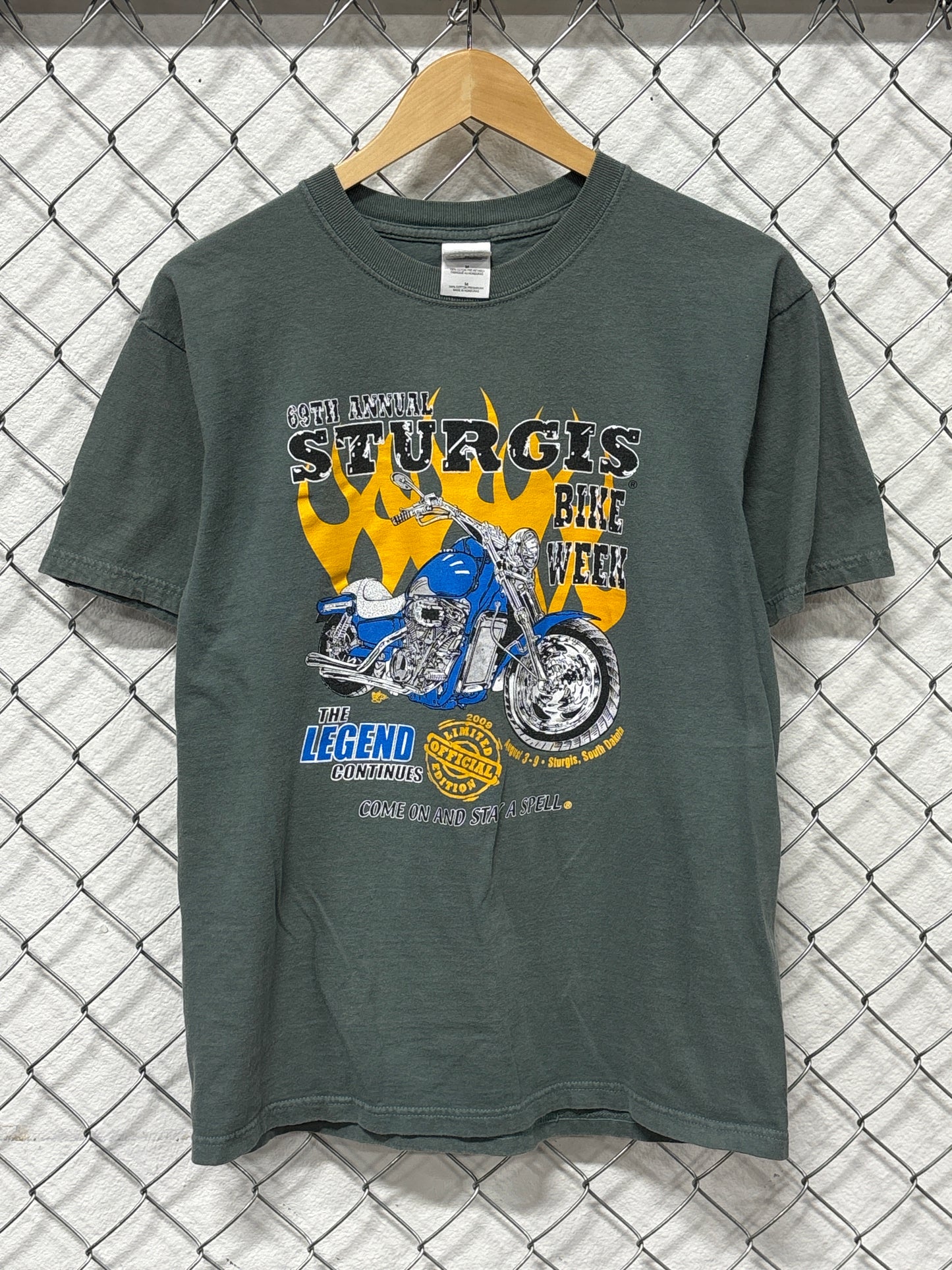 Harley Davidson Sturgis 69th Annual Bike Week Graphic Tee Size Medium