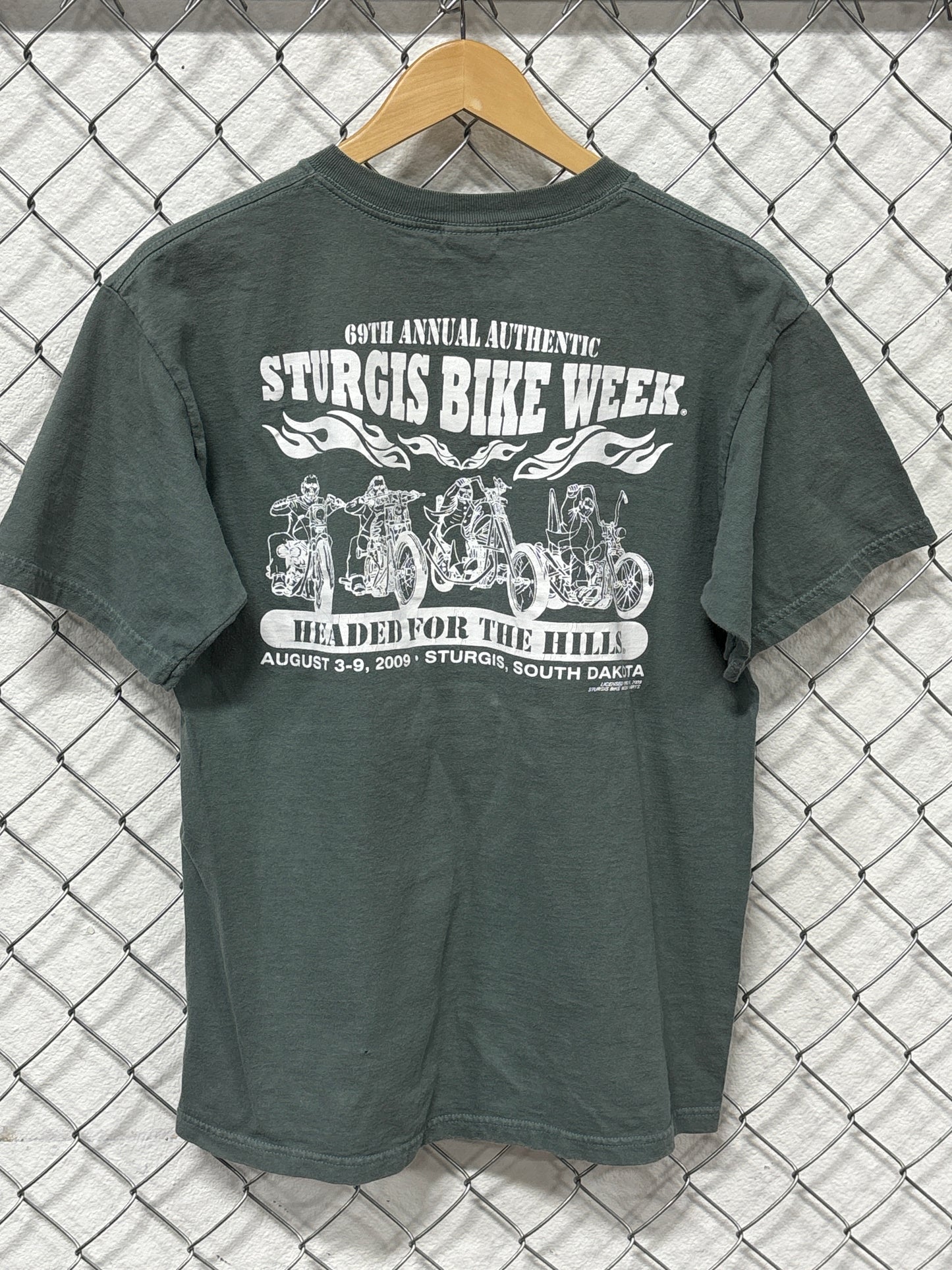 Harley Davidson Sturgis 69th Annual Bike Week Graphic Tee Size Medium