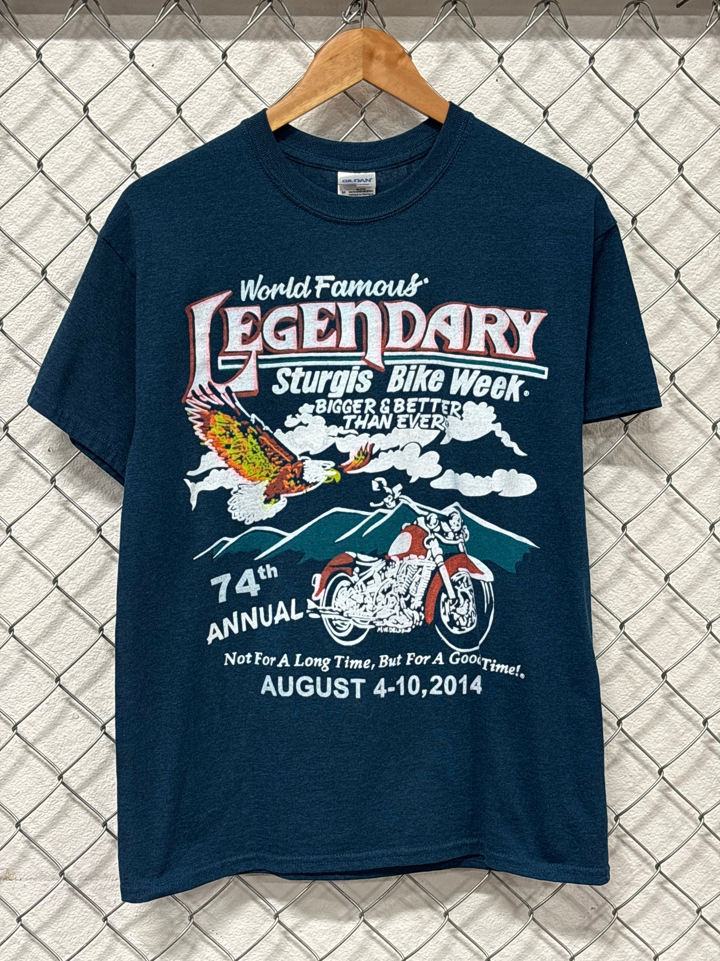 Harley Davidson Legendary Sturgis Bike Week Graphic Tee Size Medium