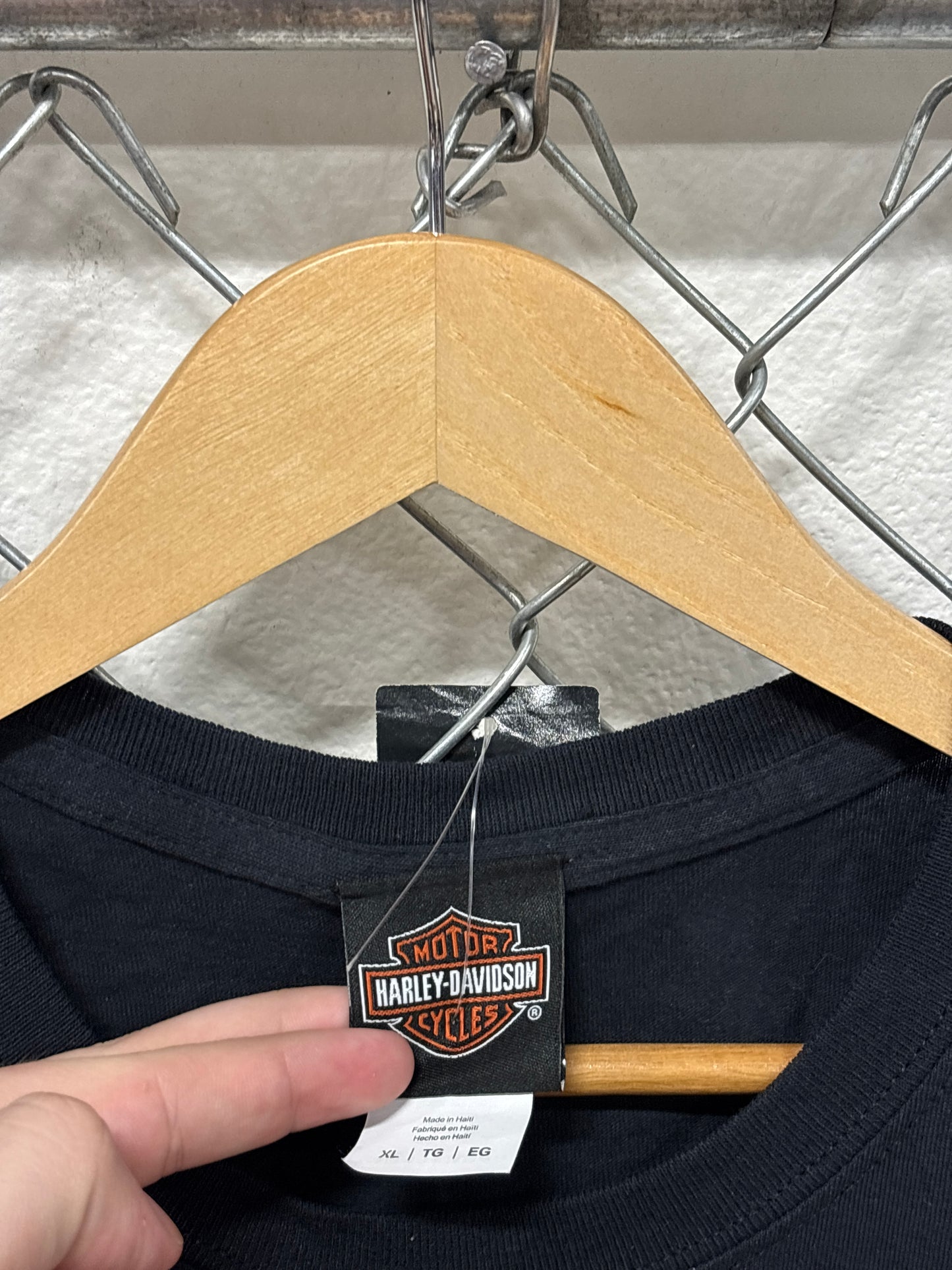 Harley Davidson Nassau Bahamas Biker Graphic Tee Size XL