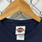 Harley Davidson Beartooth Billings Montana Biker Graphic Tee Size XL