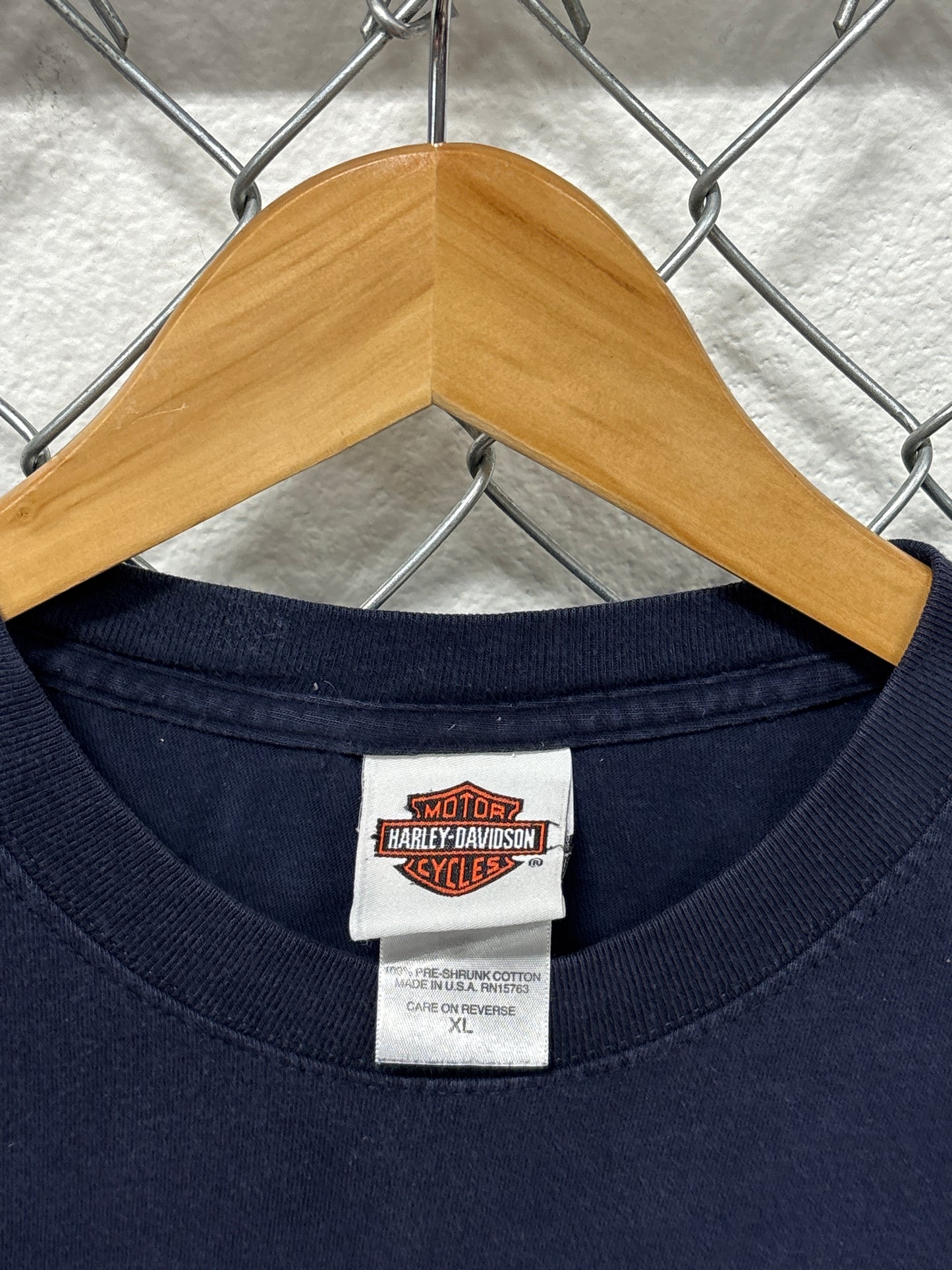 Harley Davidson Beartooth Billings Montana Biker Graphic Tee Size XL