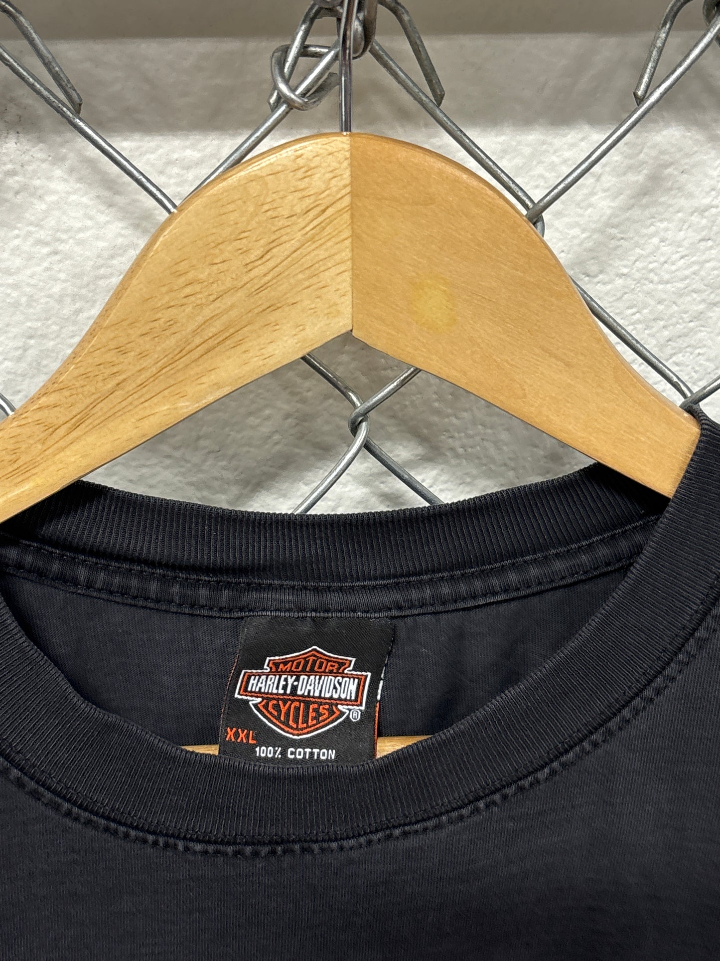 Vintage Harley Davidson Caribbean Power Biker Graphic Tee Size XXL