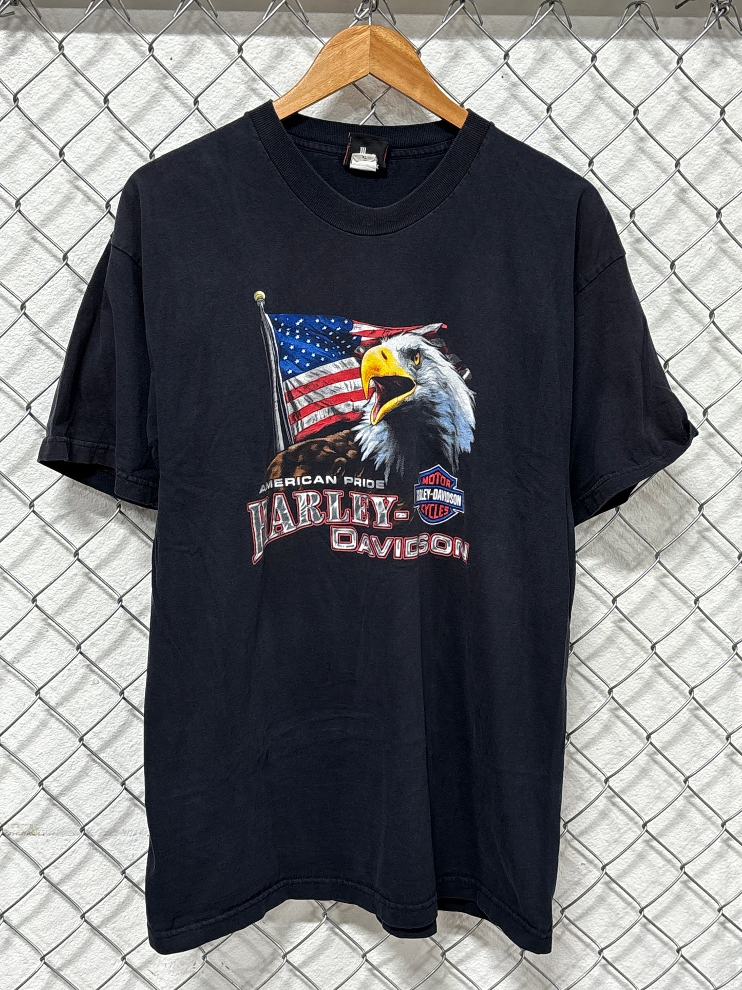 Harley Davidson American Pride Beartooth Montana Biker Tee Size XL