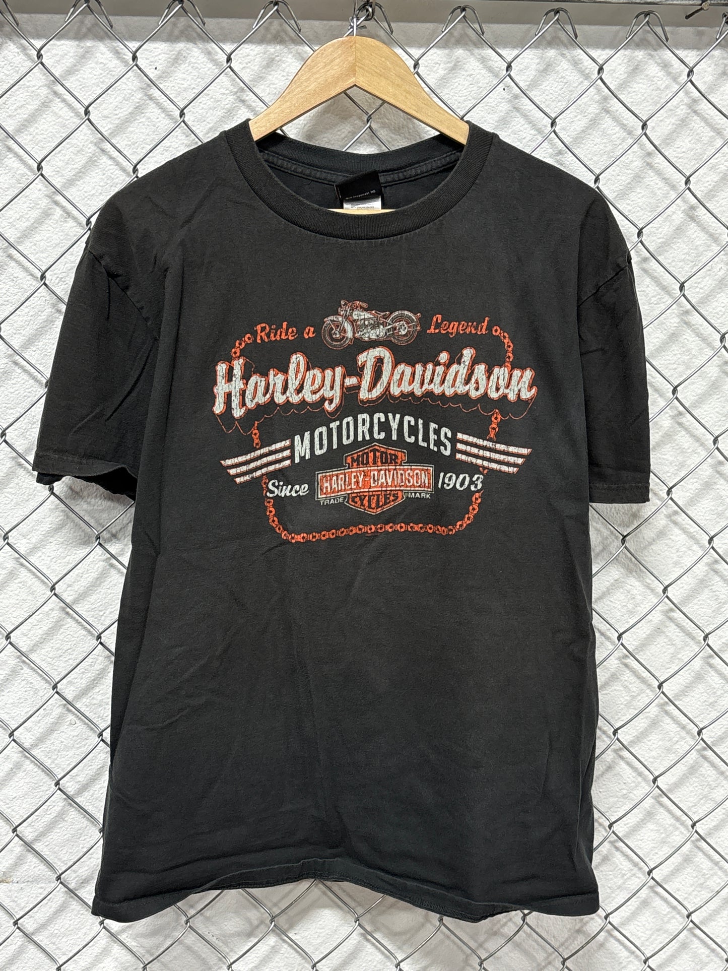Harley Davidson West Indies Barbados Biker Graphic Tee Size XL