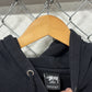 Stussy Worldwide Map Black Hoodie Size Large