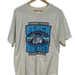 Vintage 2002 Black Bike Fest Atlantic Beach Biker Graphic Tee Size Large