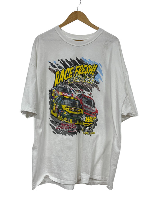 Vintage 2004 North Carolina NASCAR Racing Graphic Tee Size XXL
