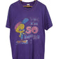 Vintage 90's Looney Tunes Tweety Bird Impwessed Cartoon Tee Size XL
